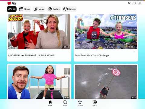 Exploring the new version of YouTube kids