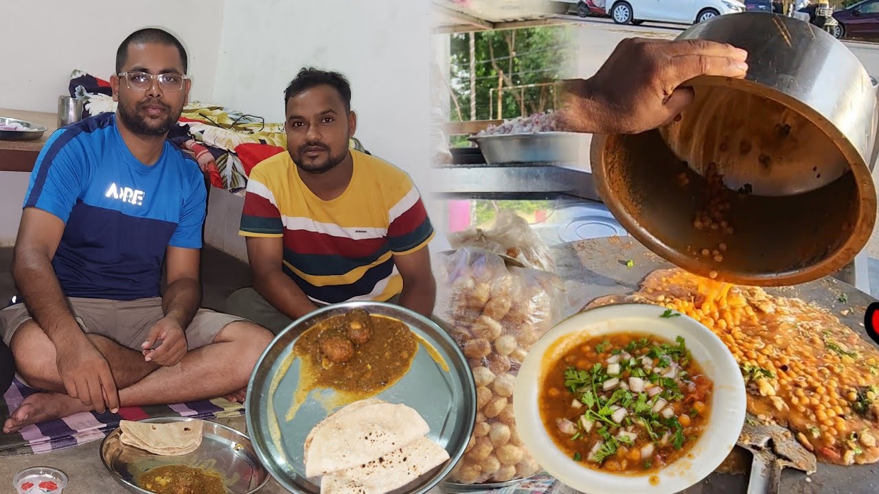 Ye रोटी Khane Wali Chaat Hai, 🤤 Aaj Party Ho Gai Bhai 😁 | Rakesh life |