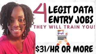 Act Fast 4 Legit Data Entry Work from Home Jobs 2023| $31/hr or more