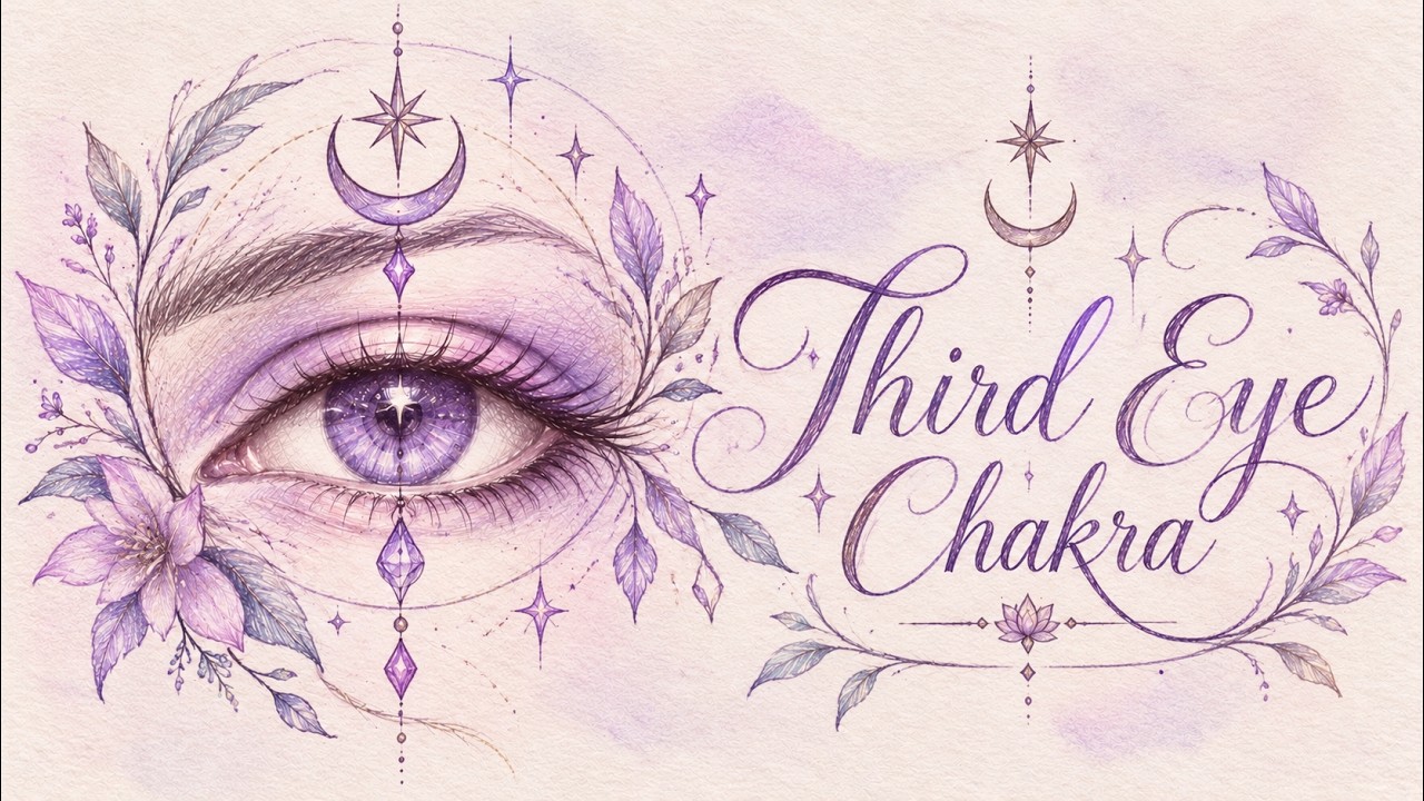 💜 Awaken Your Inner Vision | Third Eye Chakra Healing Music 🔮 - YouTube
