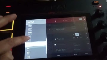 Akai mpc live + EHX V256 vocoder dub techno chords