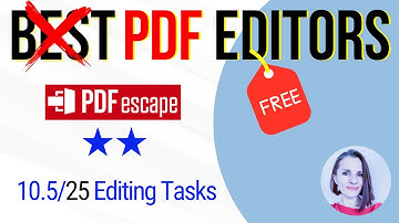 How to Use Free PDF Escape Editor Tutorial & Review