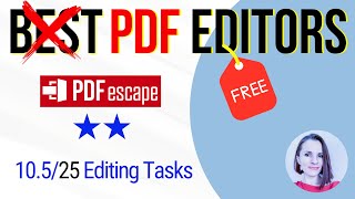 How to Use Free PDF Escape Editor Tutorial & Review screenshot 3