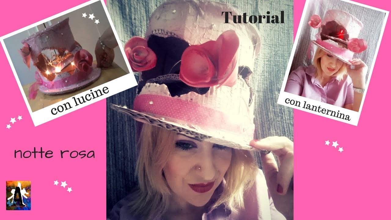 Il cappellaio matto-Realizzazione del cappello a cilindro e del fiocco  -Tutorial di carnevale - YouTube