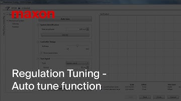 EPOS Studio: Regulation Tuning - Auto tune function