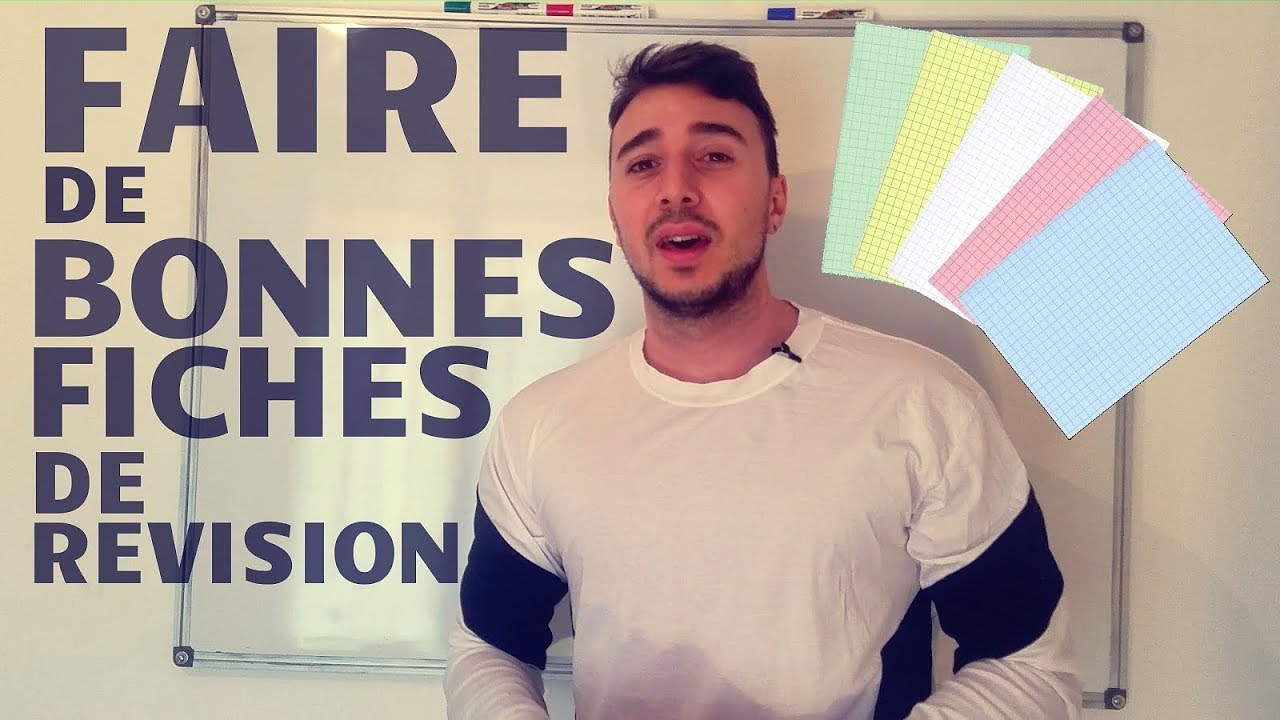 COMMENT FAIRE DE BONNES FICHES DE RÉVISION ? - YouTube