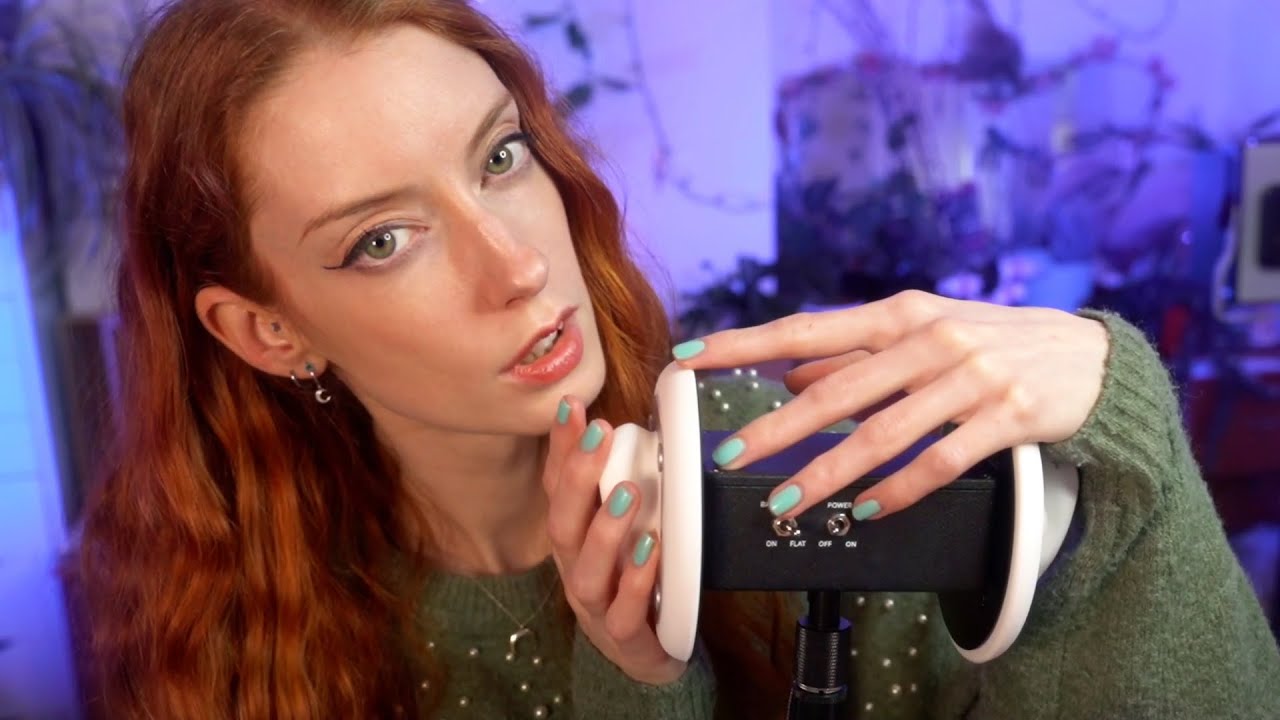 ASMR Deep Ear Massage w/ Oil 💤 Breathy Whispers