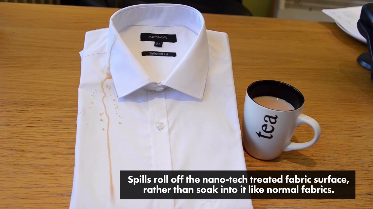 Nano-tech Hydrophobic Water & Stain Resistant Work & School Shirts