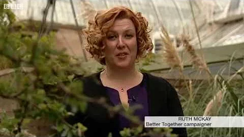 Ruth Mckay, campaigner for Better Together