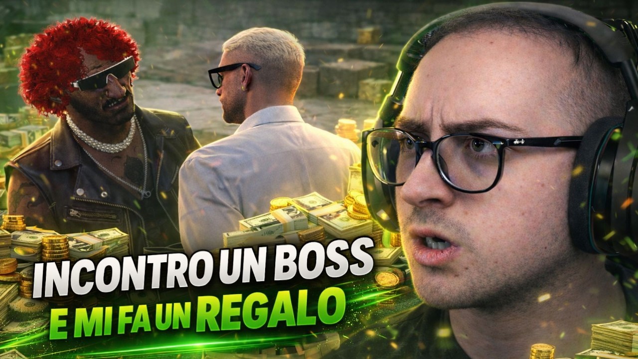 INCONTRO UN BOSS MAFIOSO E MI FA UN REGALO 😮