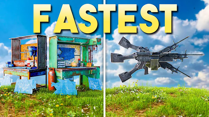 My FASTEST Solo Force Wipe Progression - RUST