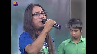 Video thumbnail of "Airui Machun Jiangam TV show DD imphal ||rongmei best singer|rongmei love song"