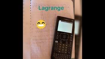 Lagrange texas cas ¡programa para resolverlo fácil!