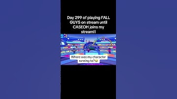 Day 299 of playing FALL GUYS on stream until CASEOH joins my stream!! #fypシ #fallguys #twitch