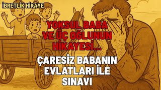 Üç Oğlunu Zengin Tüccara Satan Yoksul Babanın İbretlik Hikayesi