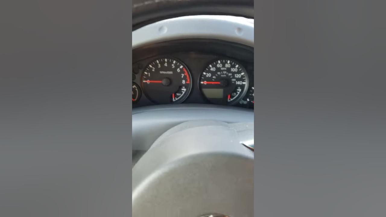 2007 Nissan Frontier idle vibration. - YouTube
