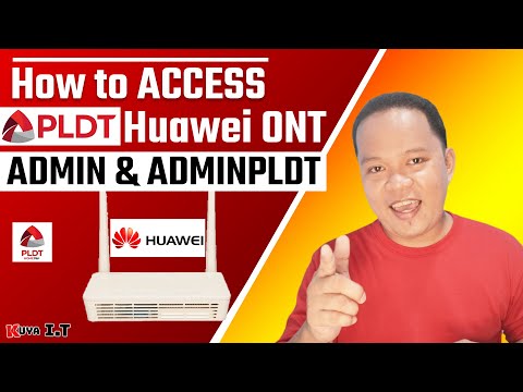 How to ACCESS PLDT Home Fibr HUAWEI ONT HG8145V5 ADMIN and ADMINPLDT account | Full admin access