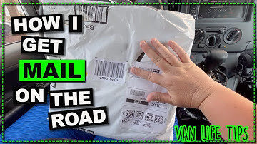 How Do I Receive Mail While Traveling?   One Of The Most Popular Van Life Questions