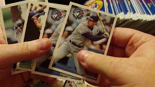 Where's David Justice???  1994 Sunoco Fleer Baseball Cards - Trying to Make A Set