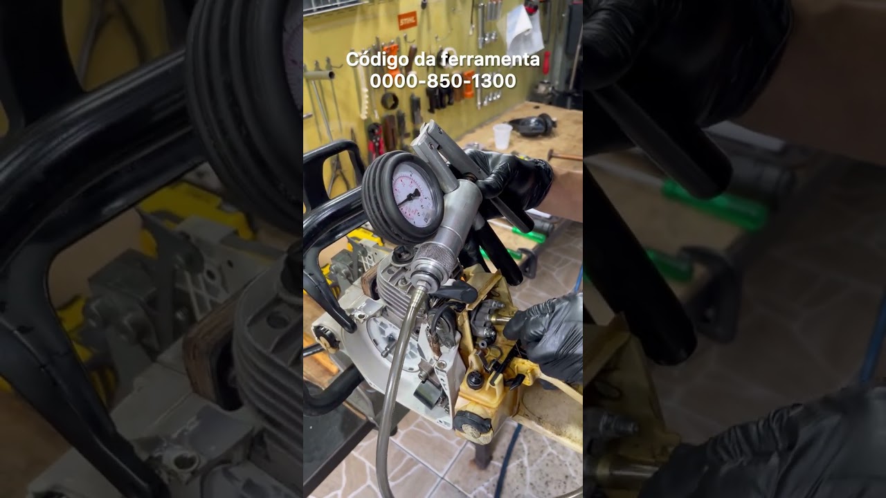 Motosserra Stihl MS 260 - montagem técnica completa