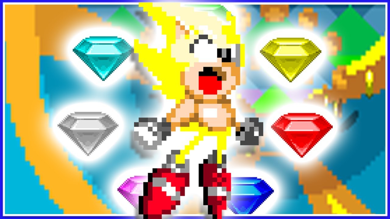 All Chaos Emeralds Obtain Super Form Reach Book (Pre-Pre-Update