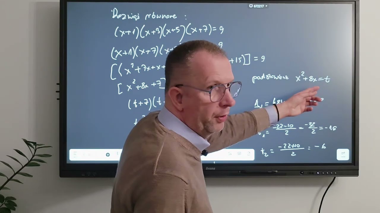 Nietypowy sposób-riwnaniecwielomianowe@ProfesorOdMatematyki