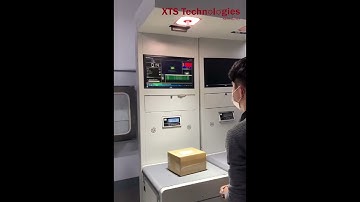 DWS Sorting Equipment demo (Dimensioning, Weighing & Scanning)