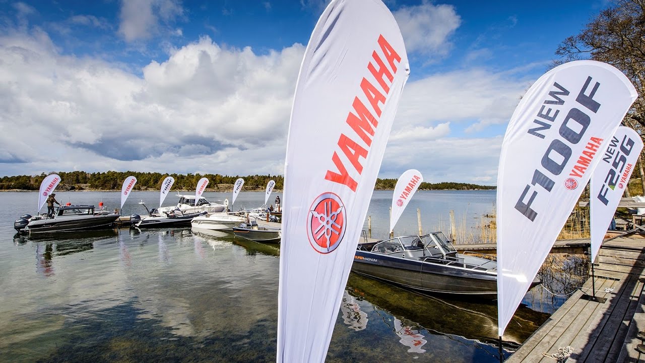 Press event Yamaha marine, May 11, 2017 Djuronaset, Sweden