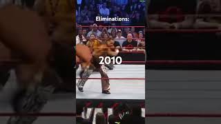 Every elimination of john morrison in the royal rumble