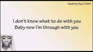 Nicki Minaj- Regret In Your Tears lyrics