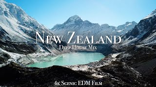 New Zealand & Deep House Mix - 4K Scenic Film With EDM Music by Scenic EDM 32,746 views 2 years ago 1 hour