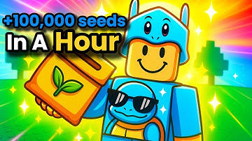 What Is The Best Seed Grinding Method In Garden Tower Defence?!