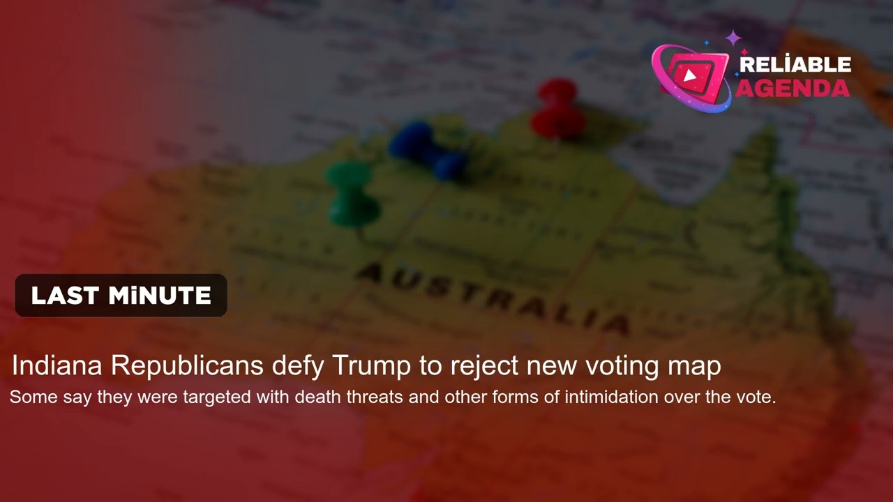 Indiana Republicans defy Trump to reject new voting map