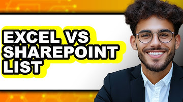 Excel vs SharePoint List - Which is Better?