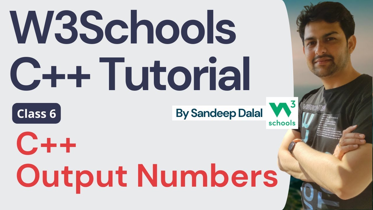 C++ Tutorial • C++ Output Numbers • W3Schools • Object Oriented ...