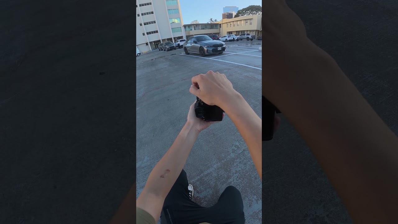 Car hunting shooting on Sony a7iv 