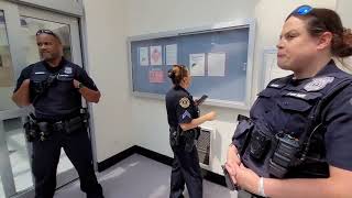 POSTAL INSPECTORS EDUCATE LOCAL POLICE ON POSTER 7! 1ST AMENDMENT AUDIT! WALK OF SHAME!