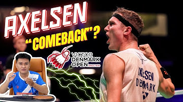 Sự Trở Lại của Viktor Axelsen??? Nhà Vô Địch giải cầu lông Denmark Open 2025 dùng vợt gì???