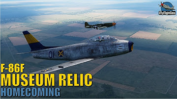 F-86F Sabre: Museum Relic Campaign | Mission 16: Homecoming | DCS World Gameplay | 1440p