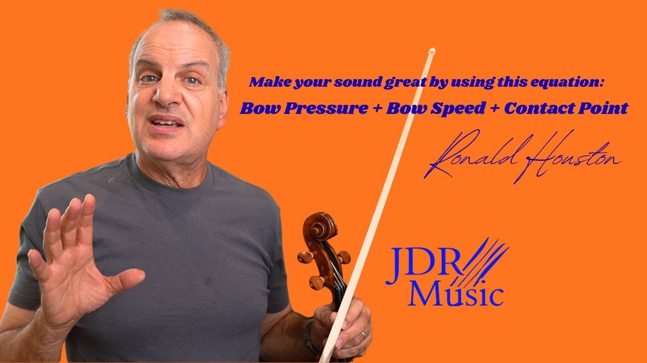 Make your sound Amazing with this viola bowing equation using the pressure speed contact point