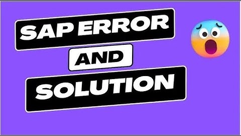 sap fico error // APP error in sap fico // automatic payment program error // Call @ +91 7416797921
