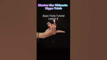 ⚡ Zippo Trick for Newbies – Learn the Smooth Opening Technique! Tips trick lighter Zippo #lighter