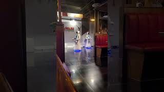 P1 Robot Restaurant Jizan 🤖🍽️ | Robots Serving Food in Saudi Arabia 4K