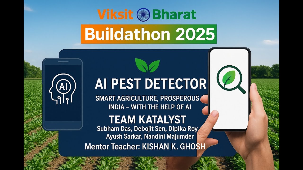 Revolutionizing Farming with AI-'The AI Pest Detector App'🌾|| Team Katalyst's Buildathon Project