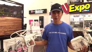 DJI Willis Chung and the Phantom 2 Quadcopter at #UEXPO