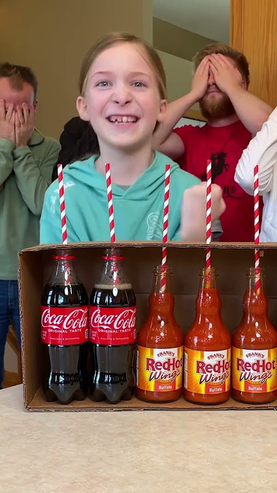Don’t Drink the Hot Sauce! 🌶️ #shorts #prank #game #challenge