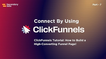 🔥 ClickFunnels Tutorial: How to Build a High-Converting Funnel Page! | Lesson 7