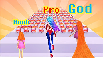 Hair Challenge - Gameplay All Levels 7 - 8 Walkthrough (Android, iOS)