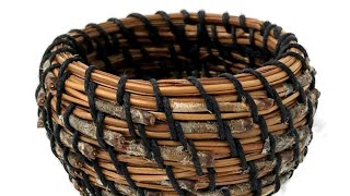 Coiled Basket Kit for Beginners - Pine Needle - Part 2