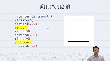[Python cơ bản] - Bài 05.4 Kỹ thuật nhấc bút và đặt bút | uCode